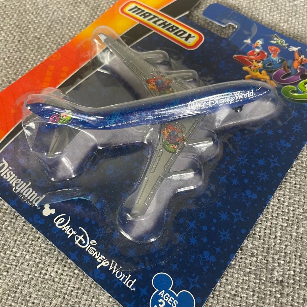 Disney Parks Matchbox Diecast Airplane Walt Disney World Disneyland 2009 Sealed